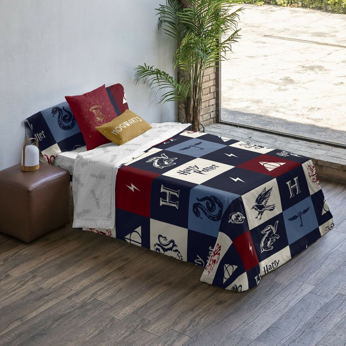 Husă de pilotă Harry Potter Hogwarts 180 x 220 cm Pat 105