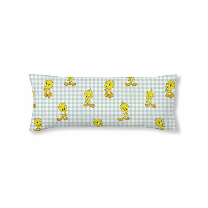 Față de pernă Looney Tunes Tweety Vichy Verde 45 x 125 cm