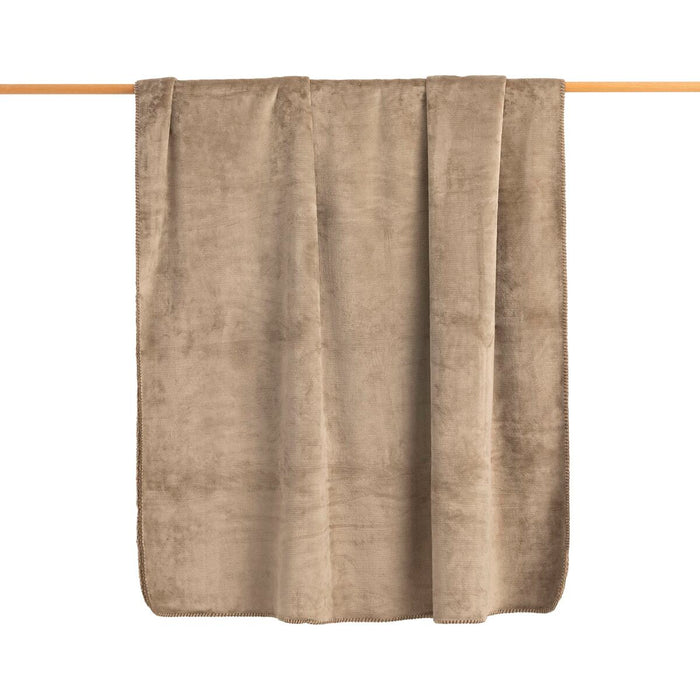 Pătură SG Hogar Gri Maroniu 150 x 2 x 200 cm