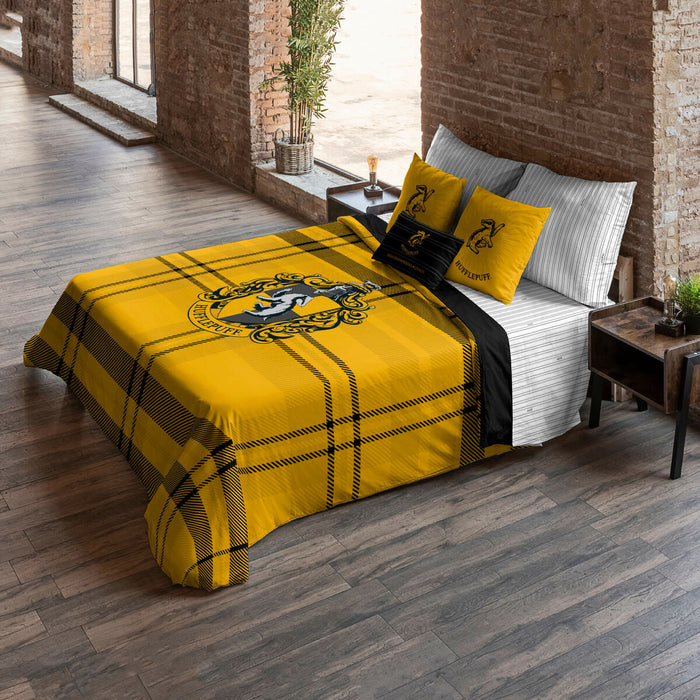 Husă de pilotă Harry Potter Classic Hufflepuff 180 x 220 cm Pat 105