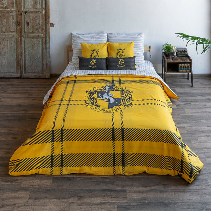 Husă de pilotă Harry Potter Classic Hufflepuff 155 x 220 cm Pat 90