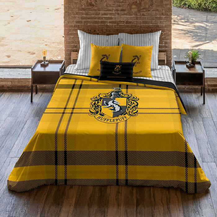 Husă de pilotă Harry Potter Classic Hufflepuff 155 x 220 cm Pat 90