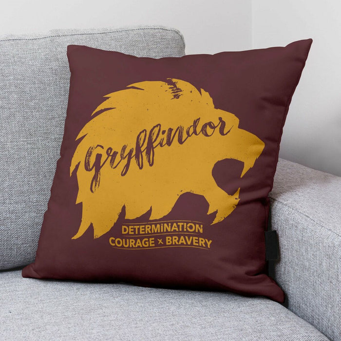 Husă de pernă de canapea Harry Potter Gryffindor Values Bordo 50 x 50 cm