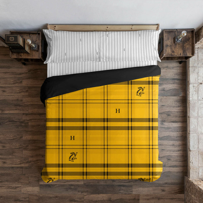Husă de pilotă Harry Potter Hufflepuff Galben 180 x 220 cm Pat 105