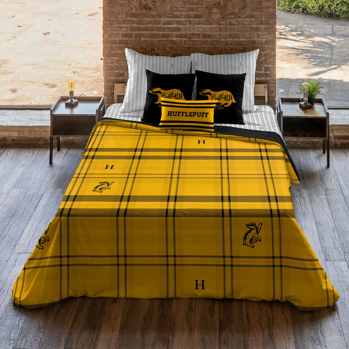Husă de pilotă Harry Potter Hufflepuff 200 x 200 cm Pat 120