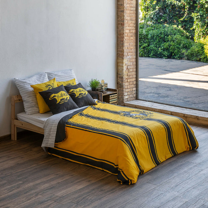 Husă de pilotă Harry Potter Hufflepuff 200 x 200 cm Pat 120