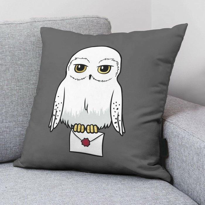 Husă de pernă de canapea Harry Potter Hedwig 50 x 50 cm