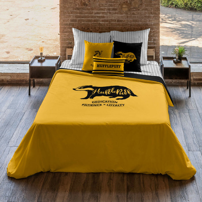 Husă de pilotă Harry Potter Hufflepuff 200 x 200 cm Pat 120