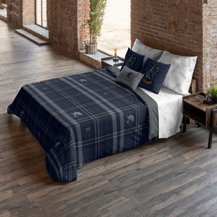 Husă de pilotă Harry Potter Ravenclaw Bleumarin 140 x 200 cm Pat 80