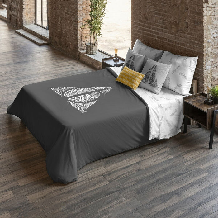 Husă de pilotă Harry Potter Deathly Hallows 220 x 220 cm Pat 135/140
