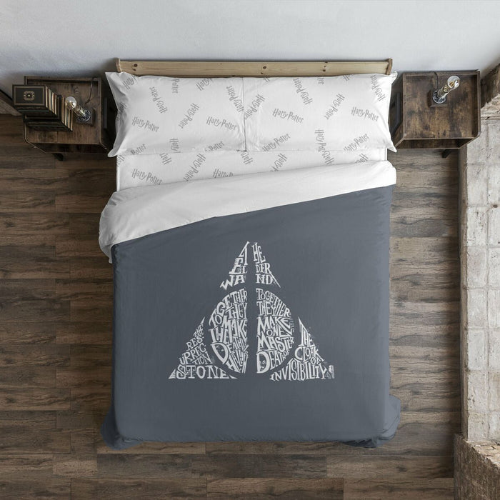Husă de pilotă Harry Potter Deathly Hallows 140 x 200 cm Pat 80