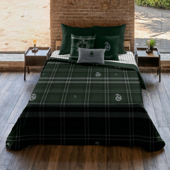 Husă de pilotă Harry Potter Slytherin 220 x 220 cm Pat 135/140
