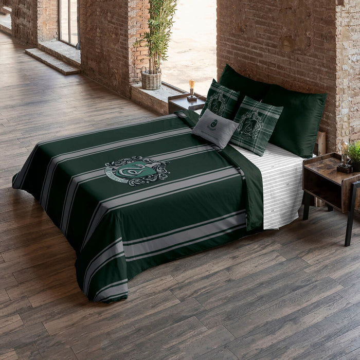 Husă de pilotă Harry Potter Slytherin 180 x 220 cm Pat 105