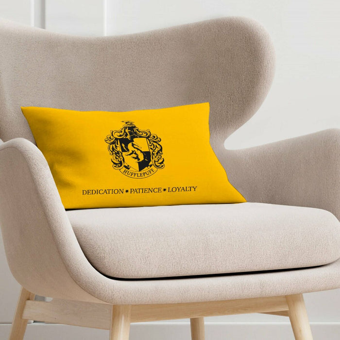 Husă de pernă de canapea Harry Potter Hufflepuff Galben 30 x 50 cm