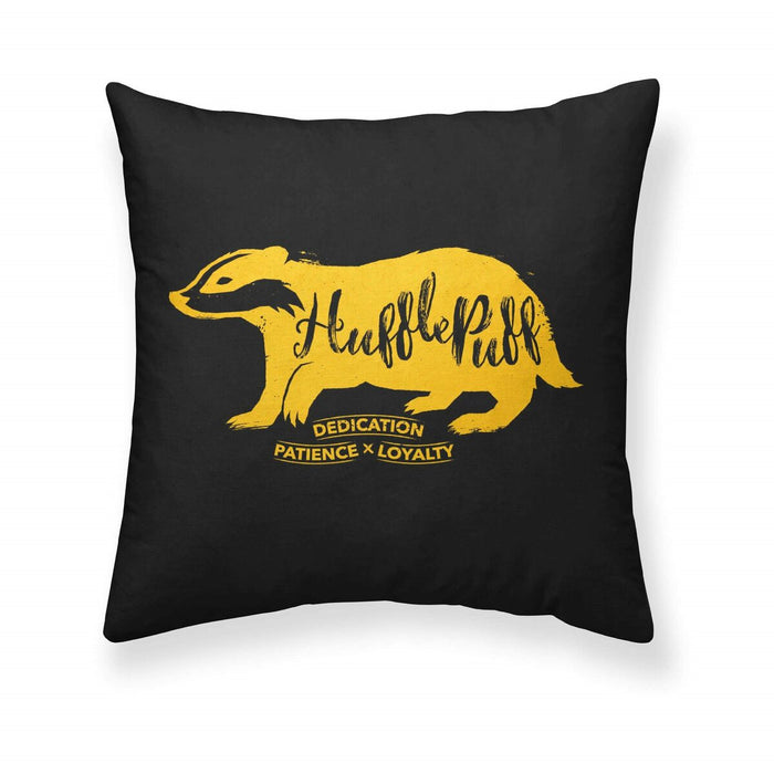 Husă de pernă de canapea Harry Potter Hufflepuff Negru 50 x 50 cm