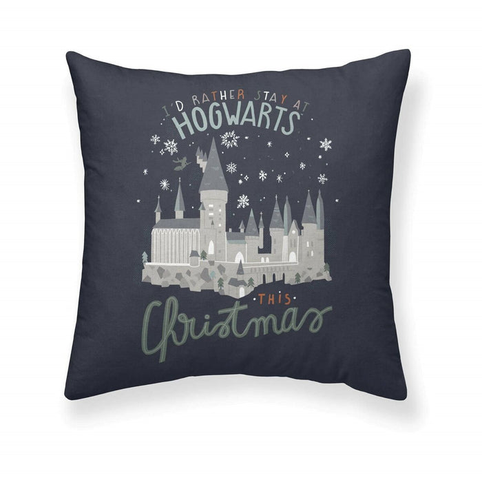 Husă de pernă de canapea Harry Potter Magical Christmas Albastru închis 50 x 50 cm