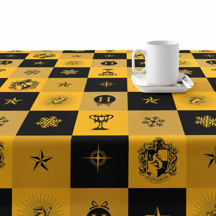 Față de masă din rășină rezistentă la pete Harry Potter Hufflepuff 140 x 140 cm