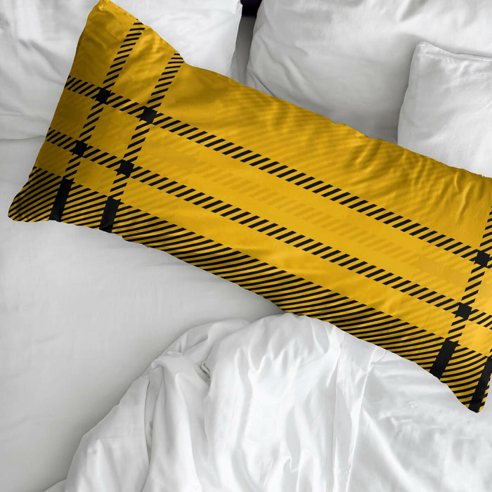 Față de pernă Harry Potter Hufflepuff 45 x 110 cm