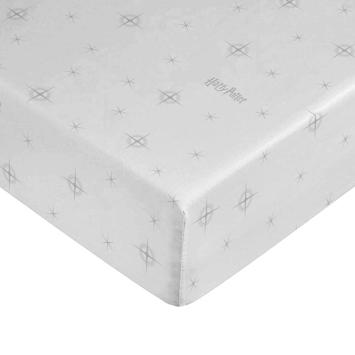 Set de foi Harry Potter Stars Grey Alb Multicolor Pat 90 160 x 270 cm 160 x 200 cm