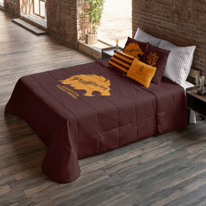 Plapumă de puf Harry Potter Gryffindor Multicolor 250 g/m² 250 x 270 cm 250 x 4 x 270 cm Pat 150