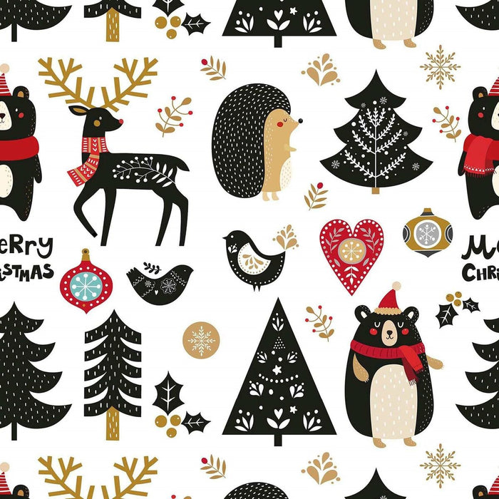 Față de masă din rășină rezistentă la pete Belum Merry Christmas 140 x 140 cm