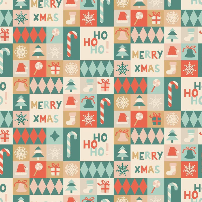 Față de masă din rășină rezistentă la pete Belum Merry Christmas 140 x 140 cm
