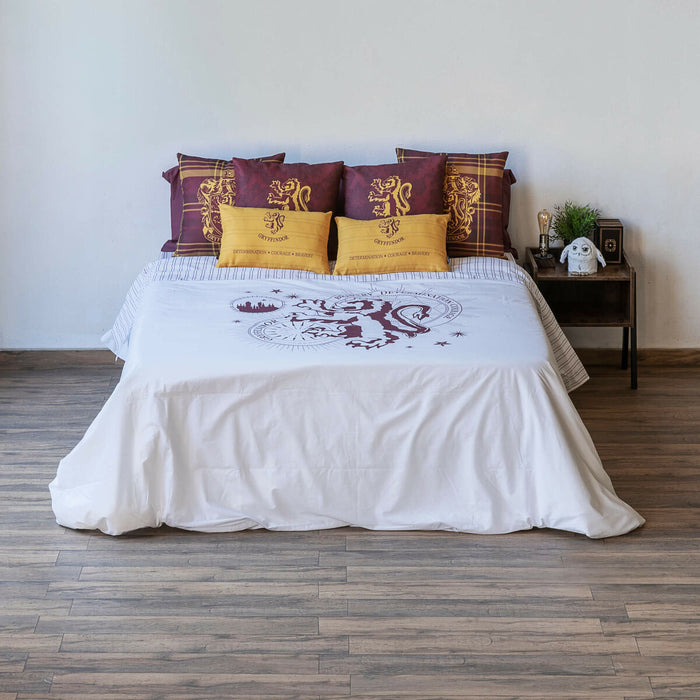 Husă de pilotă Harry Potter Gryffindor Stars 260 x 240 cm Pat 180