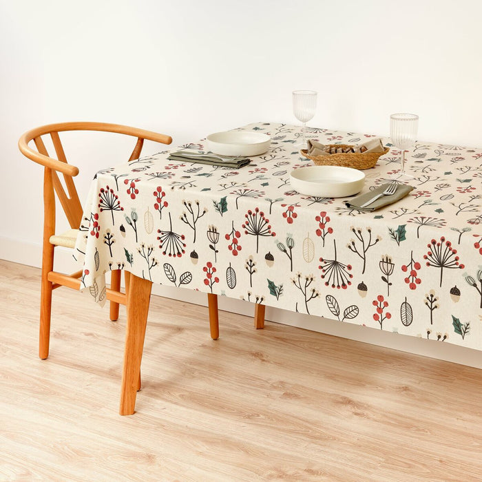 Față de masă din rășină rezistentă la pete Belum Merry Christmas 140 x 140 cm