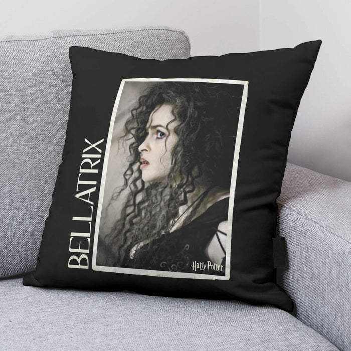 Husă de pernă de canapea Harry Potter Bellatrix Negru 50 x 50 cm