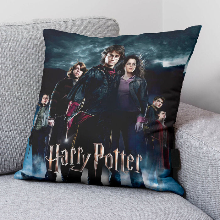 Husă de pernă de canapea Harry Potter Goblet of Fire Negru 50 x 50 cm