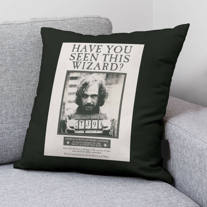 Husă de pernă de canapea Harry Potter Sirius Black Negru 50 x 50 cm
