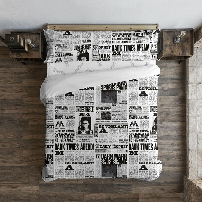 Husă de pilotă Harry Potter Dark Times Multicolor 260 x 240 cm Pat 180