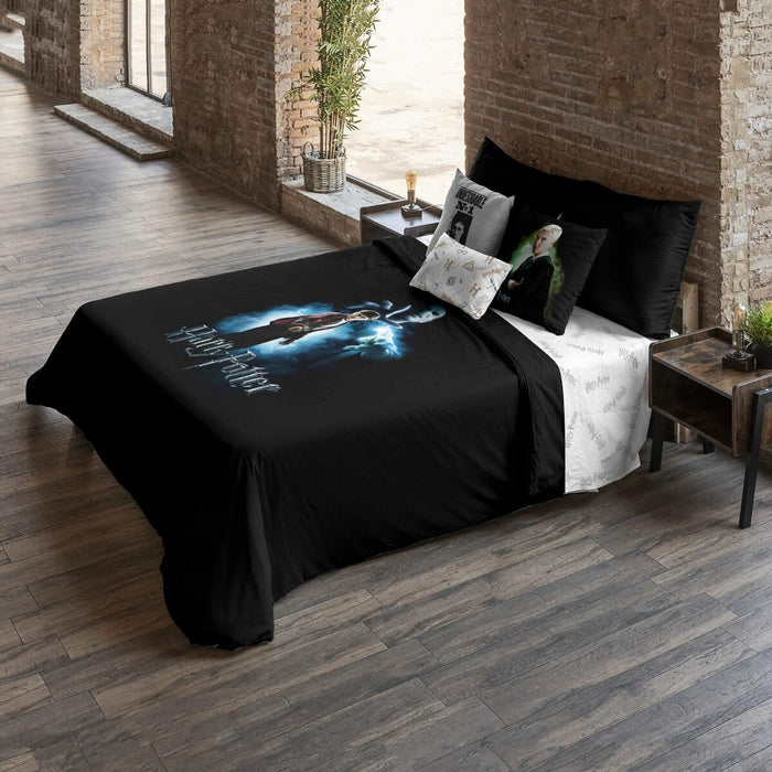 Husă de pilotă Harry Potter vs Voldemort Multicolor 220 x 220 cm Pat 135/140