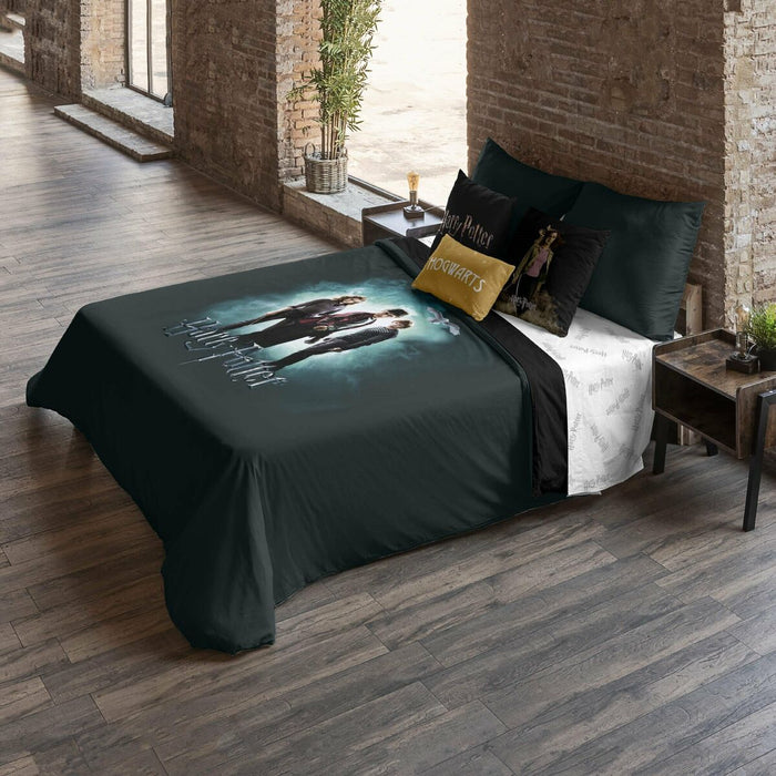 Husă de pilotă Harry Potter Lumos Multicolor 180 x 220 cm Pat 105