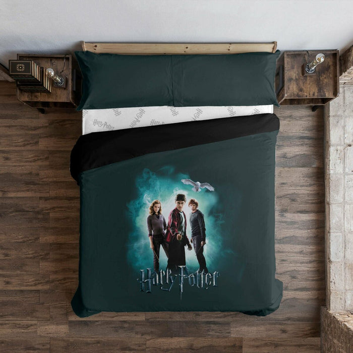 Husă de pilotă Harry Potter Lumos Multicolor 240 x 220 cm Pat 150/160