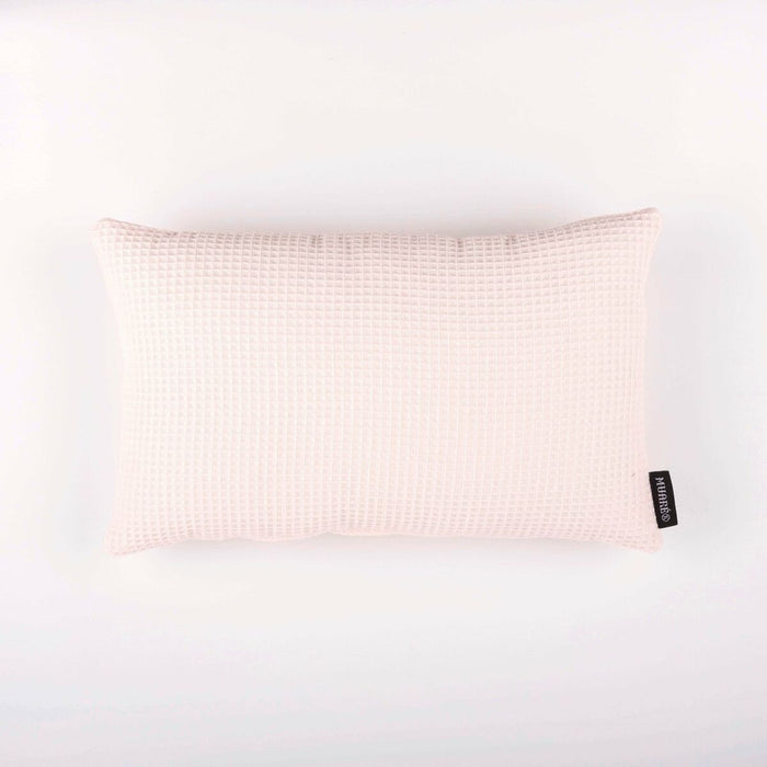 Husă de pernă de canapea Belum Waffle Roz 30 x 50 cm