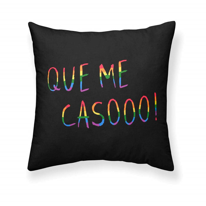 Husă de pernă de canapea Belum Que me casooo! Multicolor 50 x 50 cm