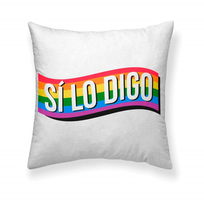 Husă de pernă de canapea Belum Sí lo digo Multicolor 50 x 50 cm