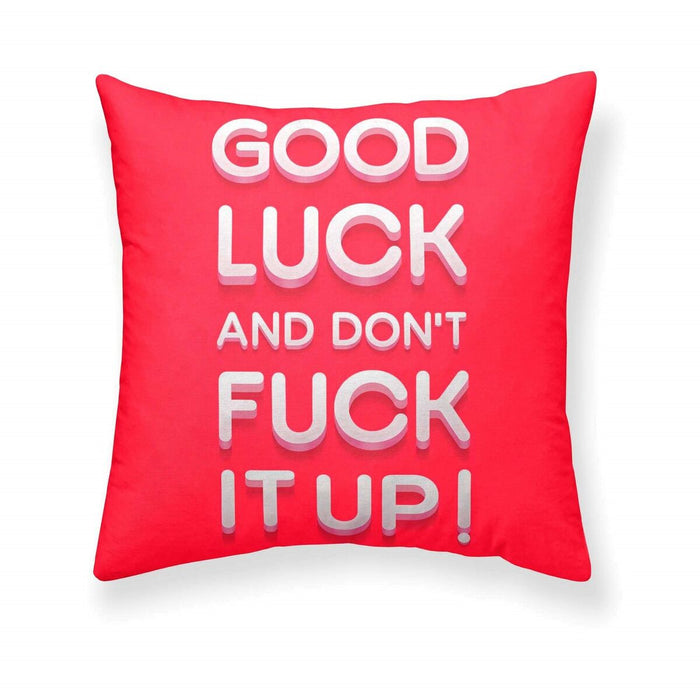 Husă de pernă de canapea Belum Good Luck and dont f*ck it up! Multicolor 50 x 50 cm