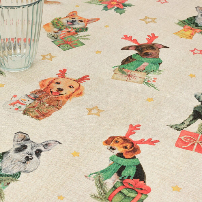 Față de masă din rășină rezistentă la pete Belum Christmas 100 x 140 cm