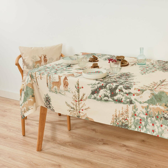 Față de masă din rășină rezistentă la pete Belum Christmas Deer 250 x 140 cm