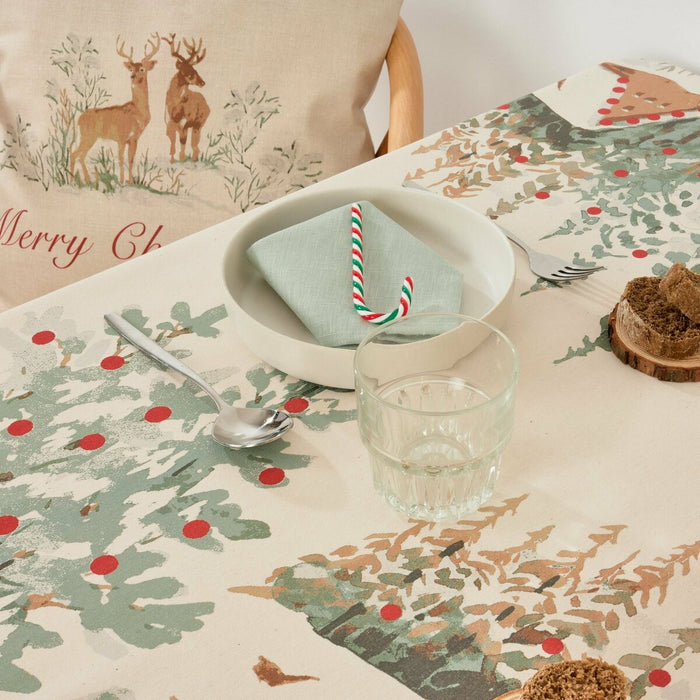Față de masă din rășină rezistentă la pete Belum Christmas Deer 300 x 140 cm