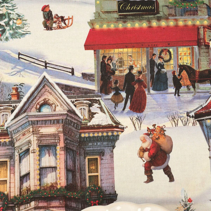 Față de masă din rășină rezistentă la pete Belum Christmas City 300 x 140 cm
