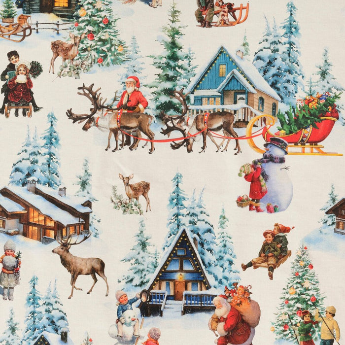 Față de masă din rășină rezistentă la pete Belum  Christmas Landscape 300 x 140 cm