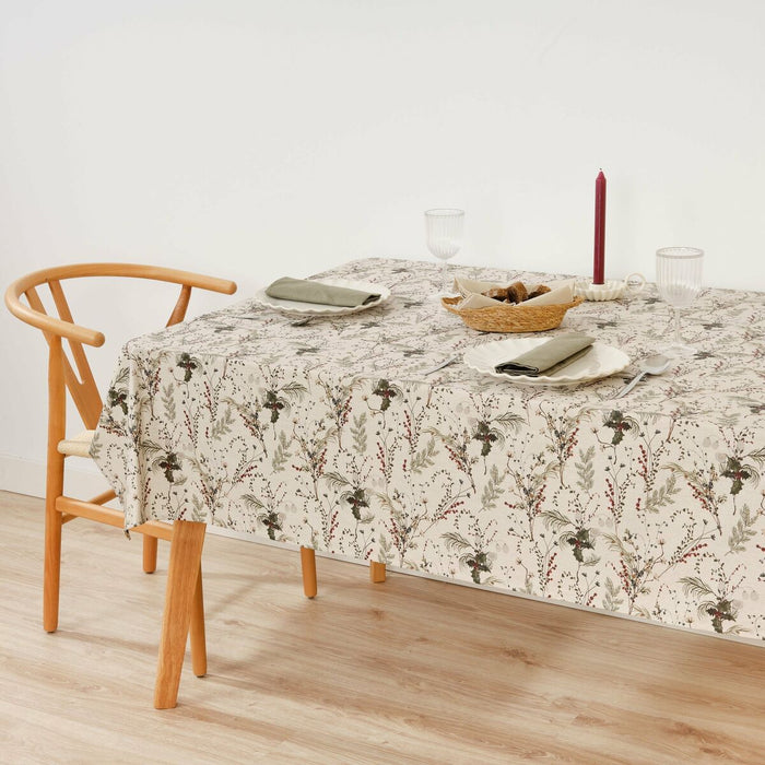 Față de masă din rășină rezistentă la pete Belum Christmas Mistletoe 140 x 140 cm