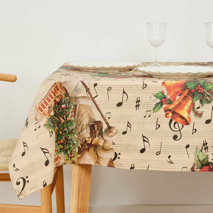 Față de masă din rășină rezistentă la pete Belum Christmas Sheet Music 250 x 140 cm