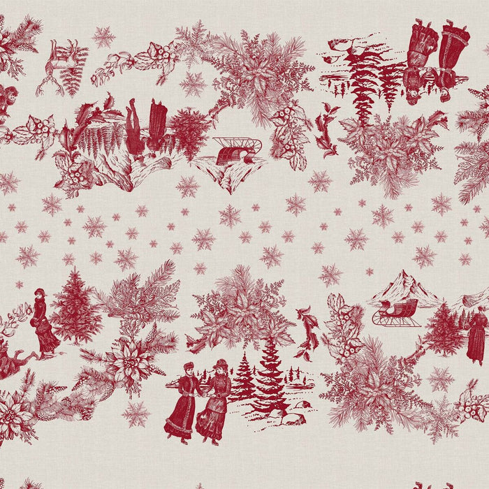 Față de masă din rășină rezistentă la pete Belum Christmas Toile 100 x 140 cm