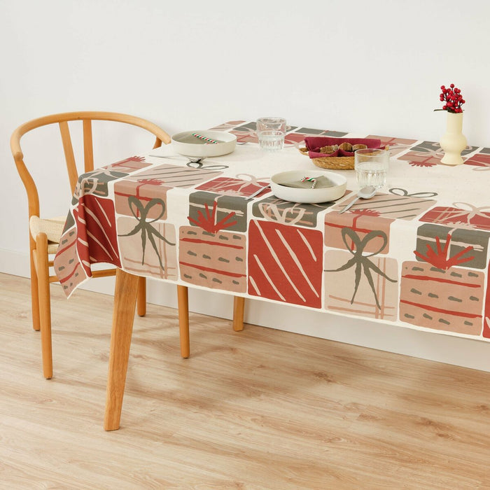 Față de masă din rășină rezistentă la pete Belum Christmas Present  100 x 140 cm