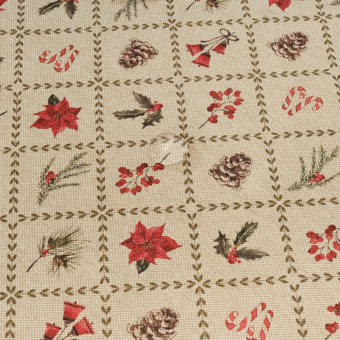 Față de masă rezistentă la pete Belum Christmas Flowers 300 x 155 cm