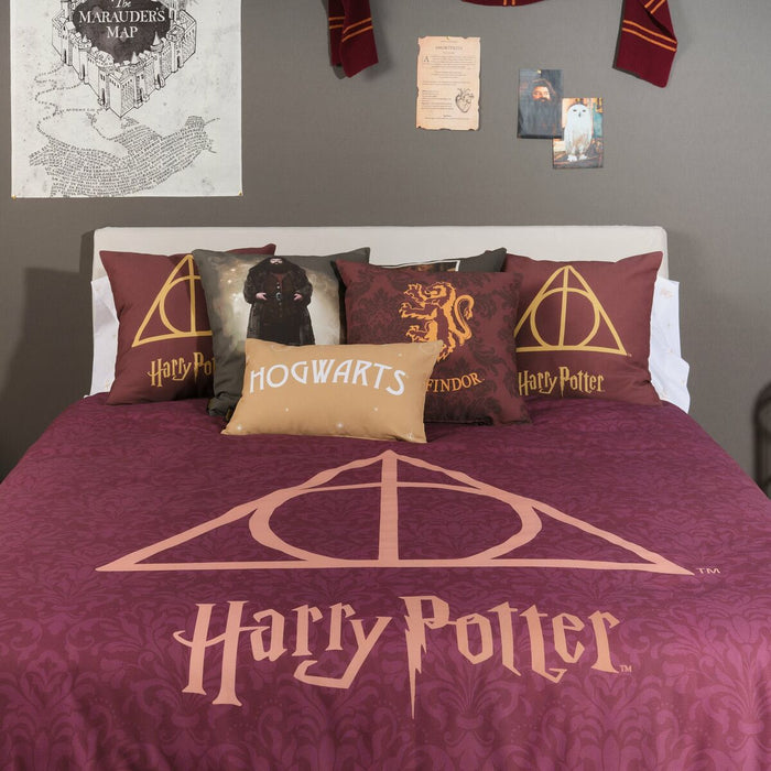 Husă de pilotă Harry Potter Deathly Hallows 220 x 220 cm Pat 135/140